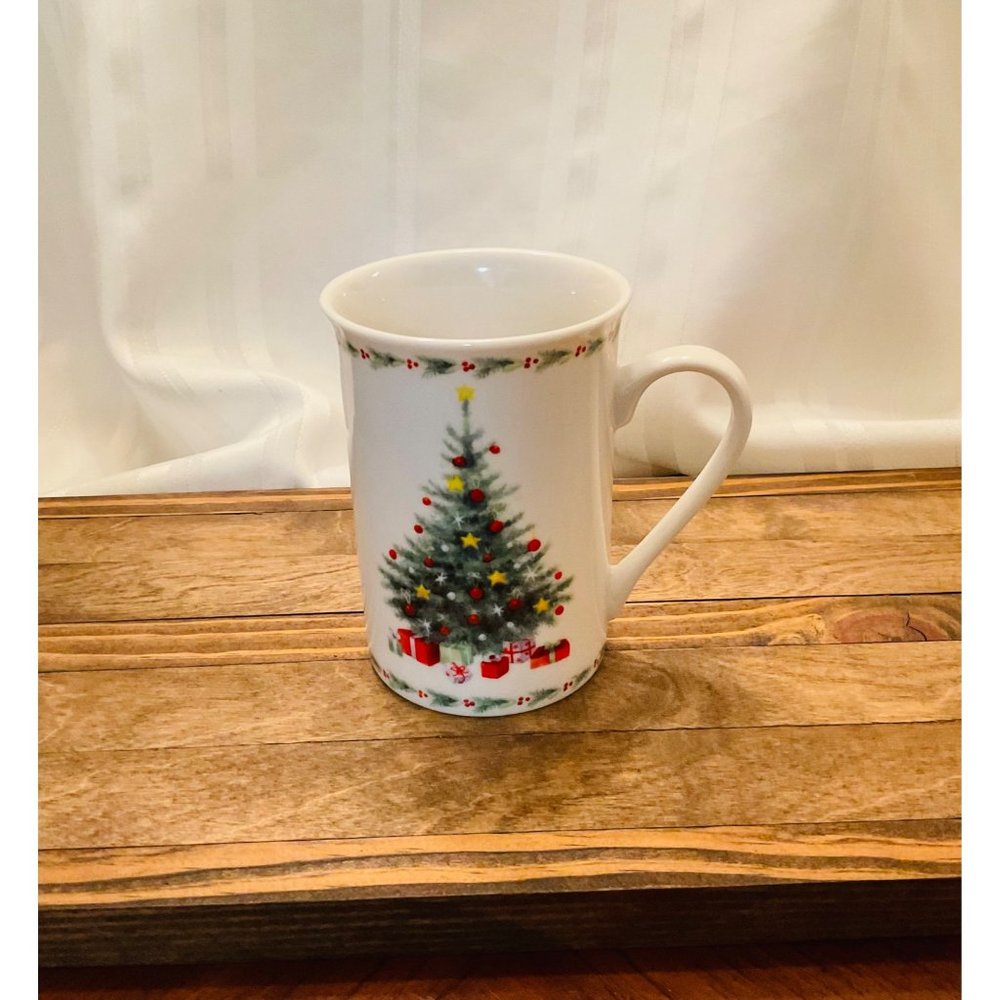 Nantucket Home Christmas Tree Coffee Cup